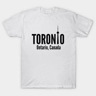 Toronto with CN Tower T-Shirt